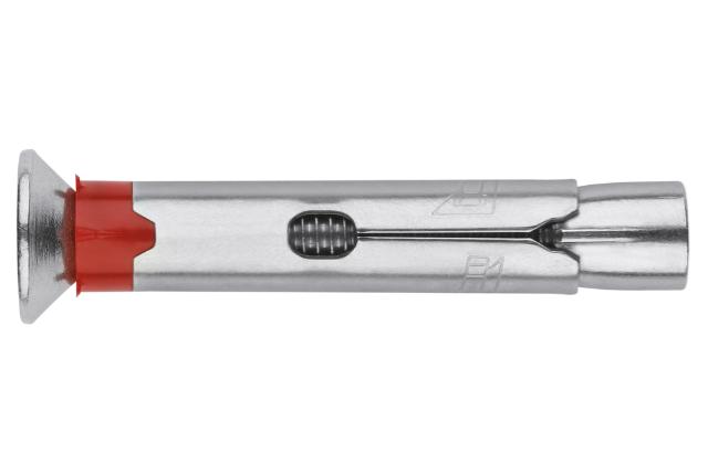 CH-PI stainless steel sleeve anchor with countersunk head and anti-spin