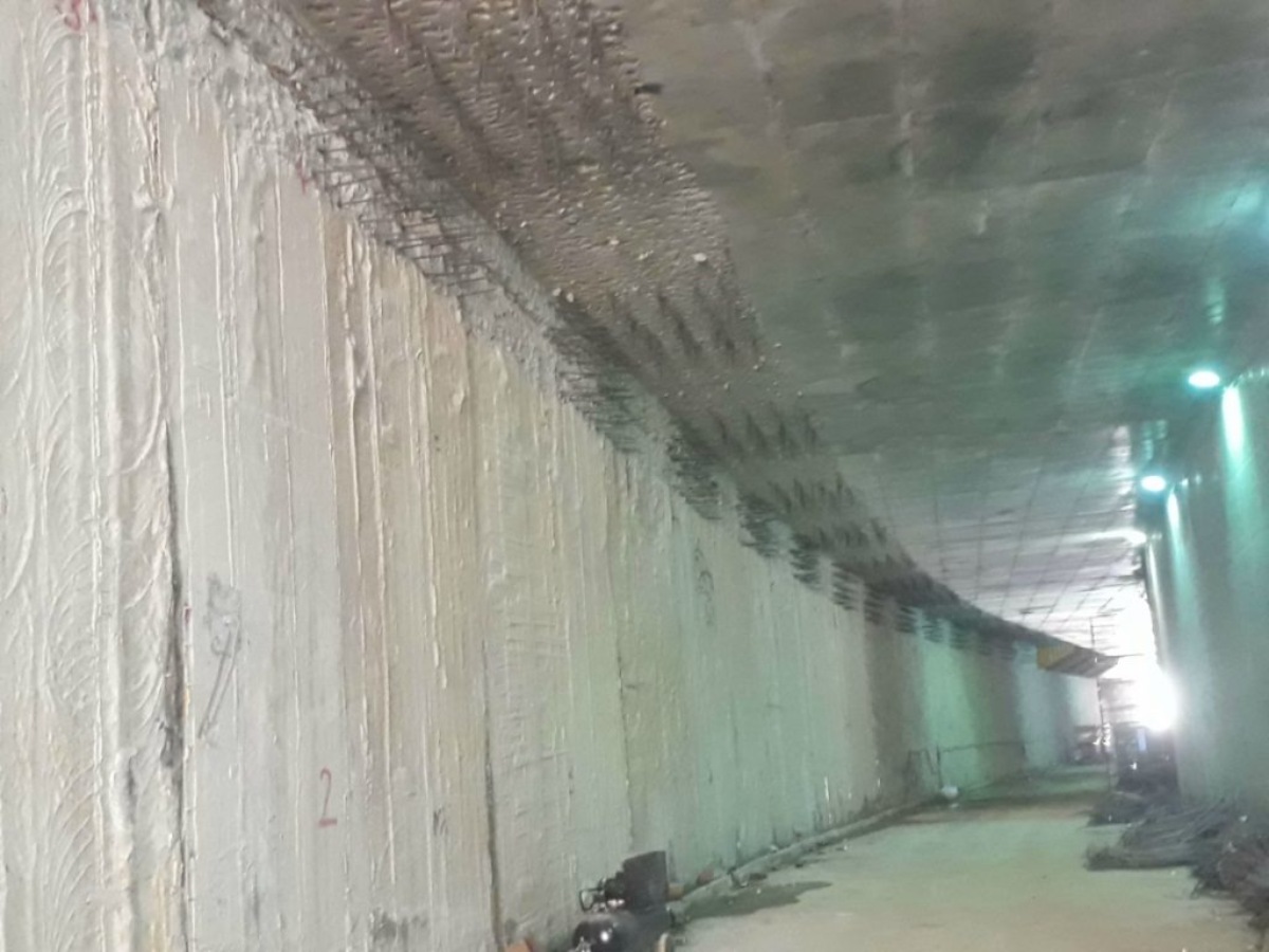 Tunnel China Civil Petakh Tikva - chemical resin anchor CT50Pro