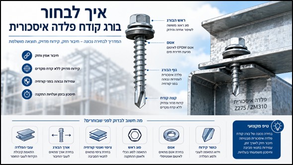 How to choose a self-drilling screw